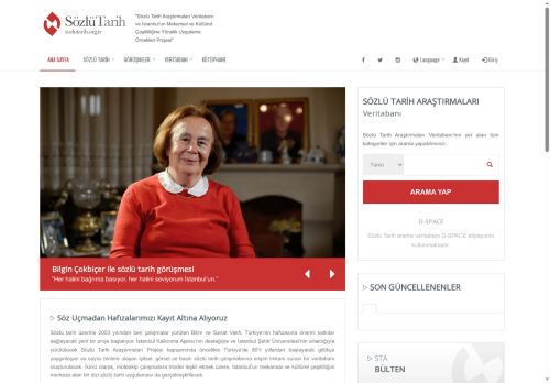 Sözlü Tarih Araştırmaları - ANA SAYFA