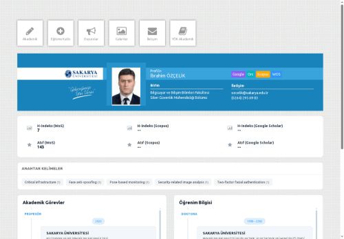 Prof.Dr. İbrahim ÖZÇELİK