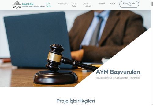 HAKTAM - Hak İhlali Karar Tahmin Motoru