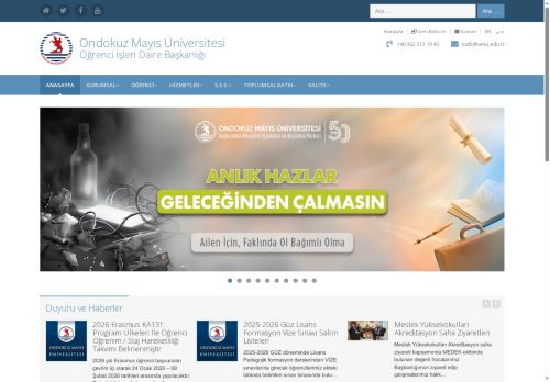 Öğrenci İşleri Daire Başkanlığı