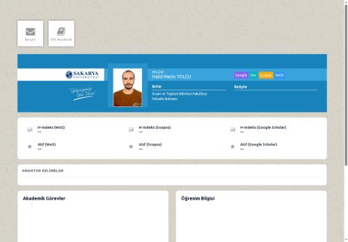 Arş.Gör. Halid Metin YOLCU