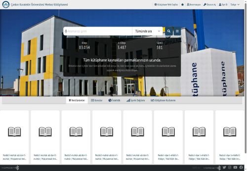 katalog.karatekin.edu.tr