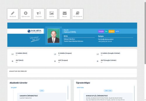 Doç.Dr. Hamza ERMİŞ