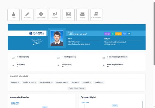 Arş.Gör. Halil İbrahim YILMAZ