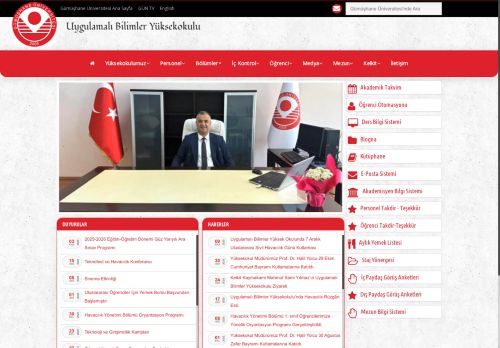 Gümüşhane Üniversitesi - Uygulamalı Bilimler Yüksekokulu