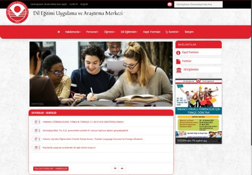 Gümüşhane Üniversitesi - Dil Eğitimi Uygulama ve Araştırma Merkezi