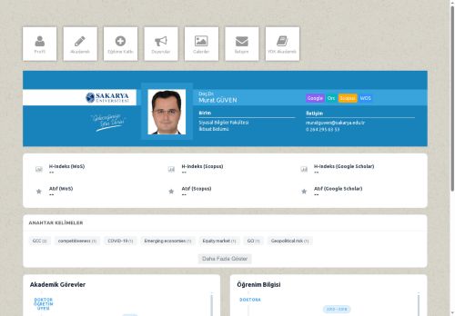 Doç.Dr. Murat GÜVEN