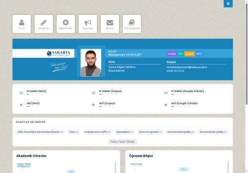 Arş.Gör. Muhammet YENİYURT