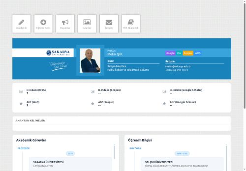 Prof.Dr. Metin IŞIK