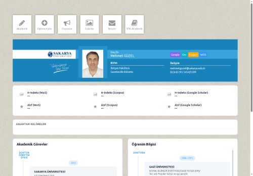 Doç.Dr. Mehmet GÜZEL