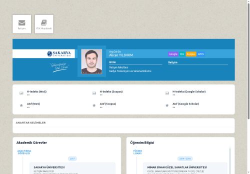 Arş.Gör.Dr. Alican YILDIRIM