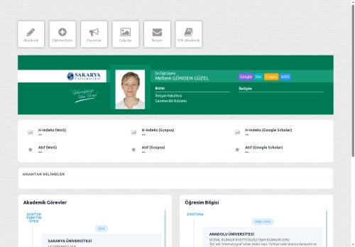 Dr.Öğr.Üyesi Meltem GÖNDEN GÜZEL