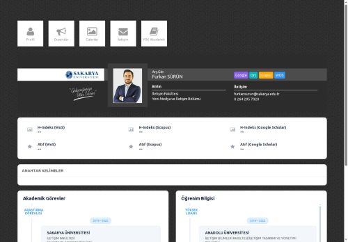 Arş.Gör. Furkan SÜRÜN