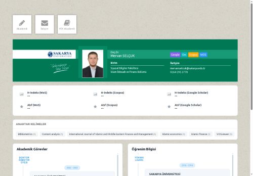 Doç.Dr. Mervan SELÇUK