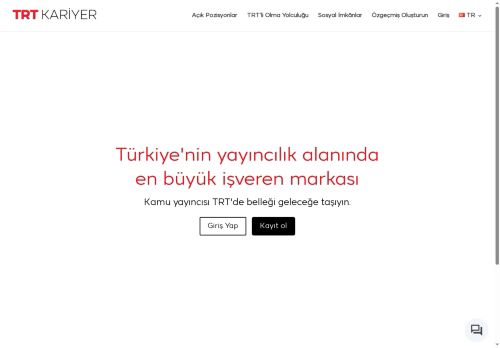 Ana Sayfa - TRT Kariyer