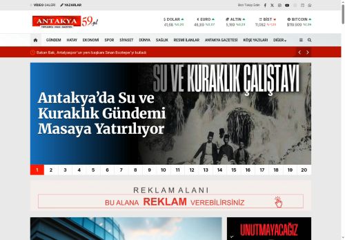 Antakya Gazetesi - Toplumcu Halk Gazetesi | Hatay haberleri