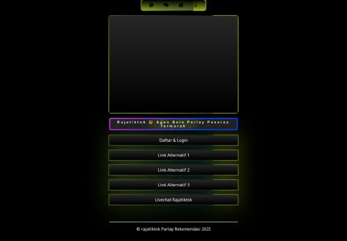 Rajatiktok 🔱 Agen Bola Parlay Pasaran Termurah