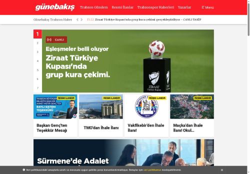 Günebakış: Trabzon Haberleri 24/7 Son Dakika Haber ve Trabzonspor