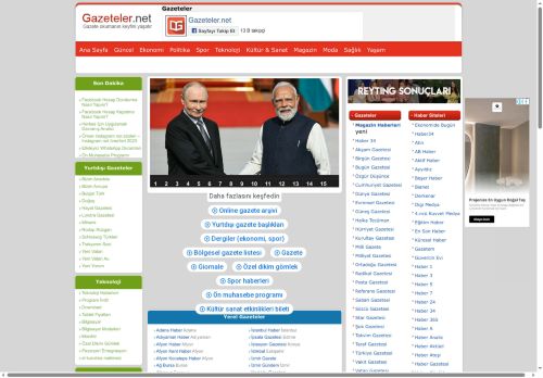 Gazeteler Net - Gazete Manşetleri