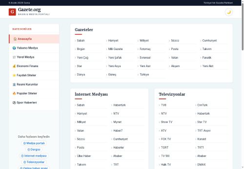 Gazete.org gazeteler gazete