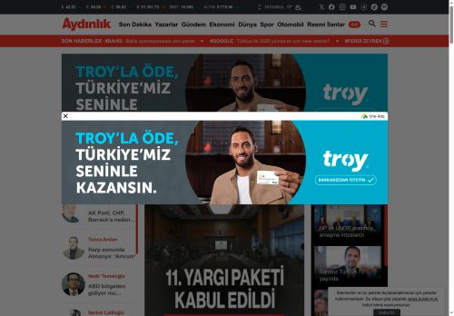 Aydınlık - Haber - Haberler - Son Dakika Haberleri