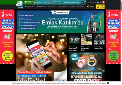 A SPOR - TÜRKİYE’NİN 1 NUMARALI SPOR KANALI!