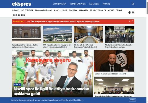 Haber Ekspres - İzmir Haberleri, Güncel Haberler, Son Dakika Haberleri