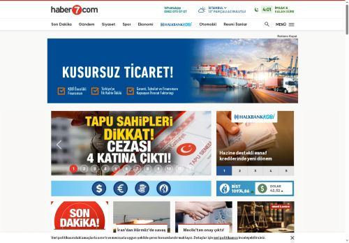 Haber 7 - Haber - Haberler - Son Dakika Haberleri