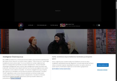 Startv.com.tr – Star TV Resmi İnternet Sitesi