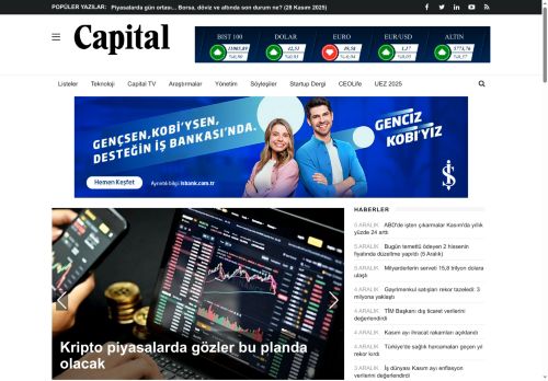 Capital - Aylık İş Ekonomi Dergisi
