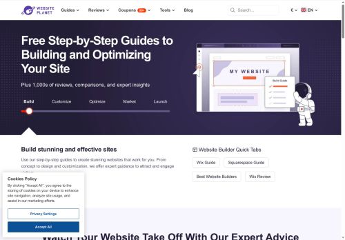 Website Planet | Free Guides to Create & Launch Your Website