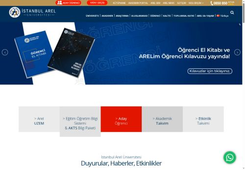 Ana Sayfa - İstanbul Arel Üniversitesi
