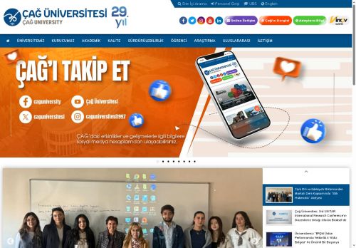 Çağ Üniversitesi - Avrupa'dan Onaylı Üniversite