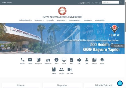 Hatay Mustafa Kemal Üniversitesi