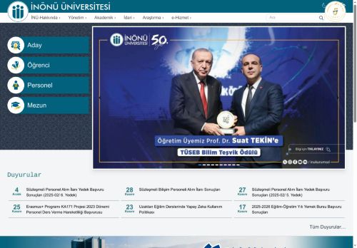 İNÖNÜ ÜNİVERSİTESİ