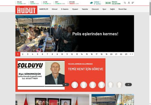 Hudut Gazetesi - Edirne Haberleri