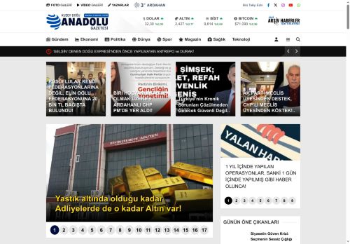 Kuzey Anadolu Gazetesi - Ardahan Haber