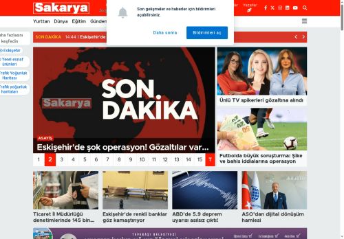 Sakarya Gazetesi: Eskişehir Haber - Son Dakika Eskişehir Haberleri