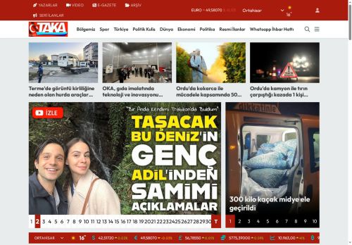 Taka Gazete - Trabzon Haber - Karadeniz Haber