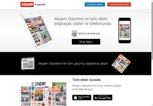 Akşam E-Gazete | Anasayfa