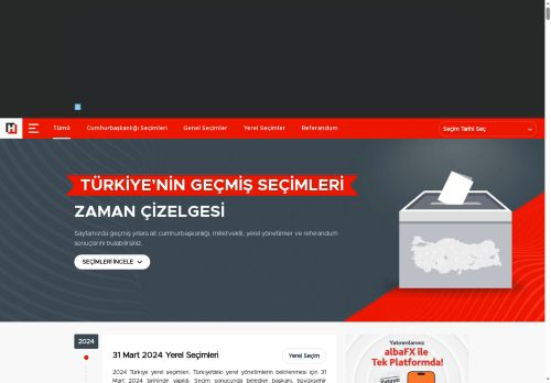 SEÇİM SONUÇLARI - 2024, 2019 & 2014 Türkiye Yerel Seçimleri ile 2023 ve 2018 Genel Seçimleri