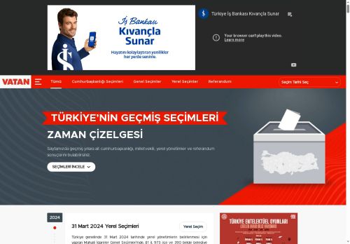 SEÇİM SONUÇLARI - Türkiye Genel ve Yerel Seçim Sonuçları Derlemesi