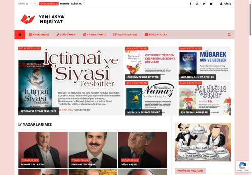ANASAYFA | Yeni Asya Neşriyat