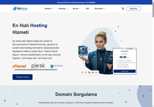 Netverim | Türkiye'nin Premium Hosting Servis Sağlayıcısı