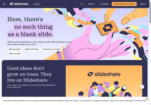 Share & Discover Presentations | Slideshare