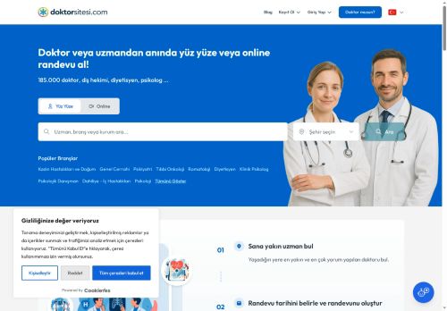 Doktorsitesi: Yorumları Oku - Aradığın Doktoru Bul - Randevu Al