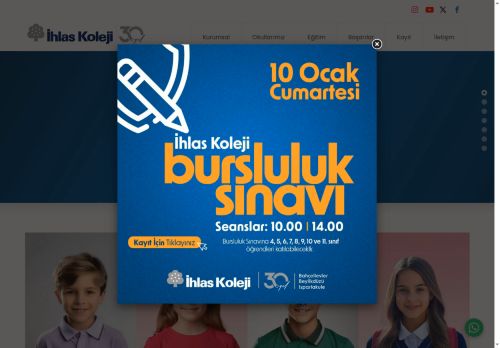 İhlas Koleji: Özel Okul - Anaokulu, İlkokul, Ortaokul, Fen Lisesi, Anadolu Lisesi