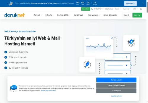 Alan Adı, Hosting, SSL ve Cloud Çözümleri  - DorukNet