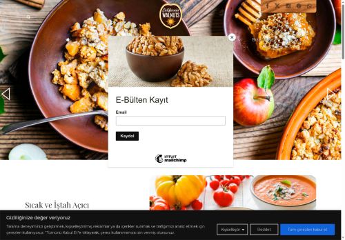 California Walnuts Türkiye - Ceviz,  Kaliforniya cevizi, California cevizi, en iyi ceviz, cevizin sağlık avantajları - Ana Sayfa