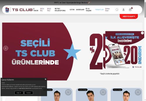 Trabzonspor Resmi Alışveriş Sitesi - TS Club